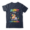Aunt Of The Birthday Girl Capybara Bday Party Family Shirt & Hoodie | teecentury
