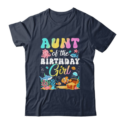 Aunt Of The Birthday Girl Sea Fish Ocean Aquarium Shirt & Hoodie | teecentury