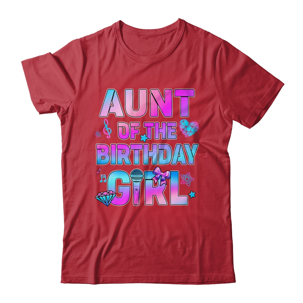 Aunt Of The K-Pop Birthday Girls Korean Music Family Shirt & Hoodie | teecentury