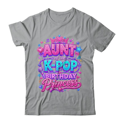 Aunt Of The K-Pop Birthday Princess Korean Music Lovers Shirt & Hoodie | teecentury