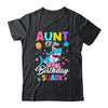 Aunt Of The Shark Birthday Boy Girl Party Family Group Shirt & Hoodie | teecentury