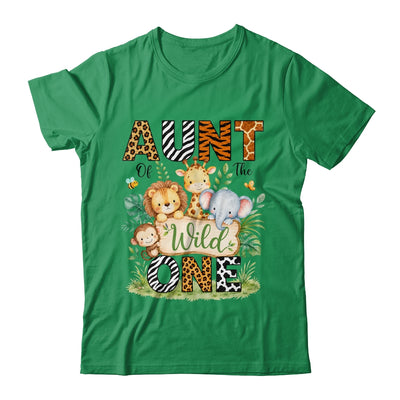 Aunt Of The Wild One First Birthday Boy Jungle Safari Shirt & Hoodie | teecentury
