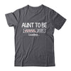 Aunt To Be 2025 Loading Promoted To Aunt Est 2025 Shirt & Tank Top | teecentury