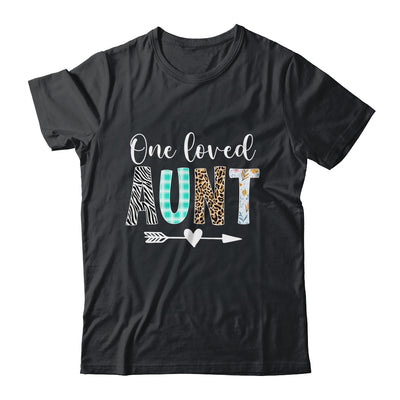 Aunt Women Cute Design One Loved Aunt Mother's Day Shirt & Tank Top | teecentury