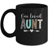 Aunt Women Cute Design One Loved Aunt Mother's Day Mug | teecentury