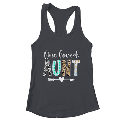 Aunt Women Cute Design One Loved Aunt Mother's Day Shirt & Tank Top | teecentury
