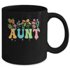 Aunt Women Wildflower Floral Design Aunt Mothers Day Mug | teecentury