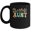 Aunt Women Wildflower Floral Design Aunt Mothers Day Mug | teecentury