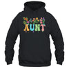 Aunt Women Wildflower Floral Design Aunt Mothers Day Shirt & Tank Top | teecentury