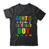 Auntie Birthday Boy Master Builder Building Bricks Blocks Shirt & Hoodie | teecentury