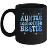 Auntie Godmother Bestie Groovy Cute For Mothers Day Funny Mug | teecentury
