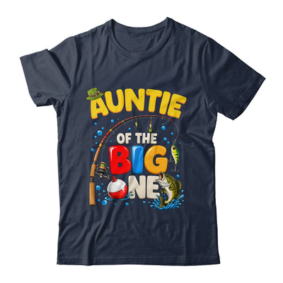 Auntie Of The Big One Fishing Birthday Boy Family Party Shirt & Hoodie | teecentury
