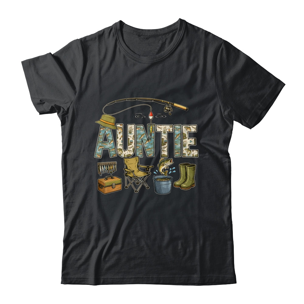 Auntie Of The Big One Fishing O-Fish-Ally 1St Birthday Shirt & Hoodie | teecentury