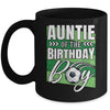 Auntie Of The Birthday Boy Soccer Birthday Soccer Player Mug | teecentury