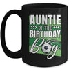 Auntie Of The Birthday Boy Soccer Birthday Soccer Player Mug | teecentury