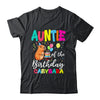 Auntie Of The Birthday Capybara Girl Bday Party Family Shirt & Hoodie | teecentury