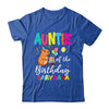 Auntie Of The Birthday Capybara Girl Bday Party Family Shirt & Hoodie | teecentury
