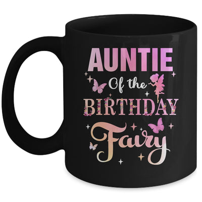 Auntie Of The Birthday Fairy Princess Girl Party Decoration Mug | teecentury
