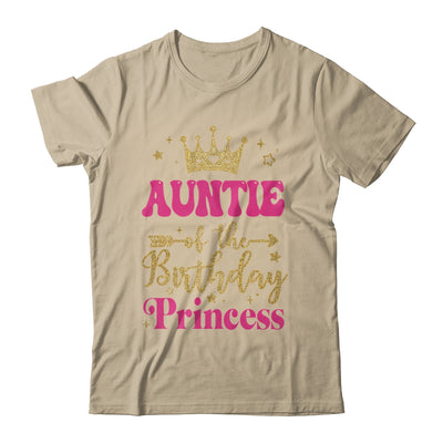 Auntie Of The Birthday For Girl 1st Birthday Princess Girl Shirt & Hoodie | teecentury