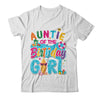 Auntie Of The Birthday Girl Pool Party Beach Family Matching Shirt & Hoodie | teecentury
