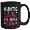 Auntie Of The Birthday Girl Strawberry Berry First Birthday Mug | teecentury