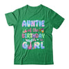 Auntie Of The Birthday Mermaid Girl Family Matching Party Shirt & Hoodie | teecentury