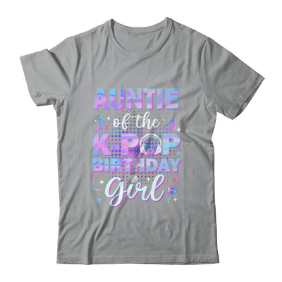 Auntie Of The K-Pop Birthday Girl Matching Family Music Shirt & Hoodie | teecentury