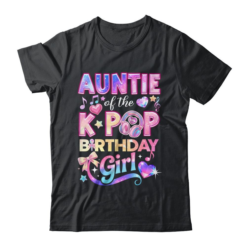 Auntie Of The K-Pop Birthday Girls Korean Music Lovers Shirt & Hoodie | teecentury