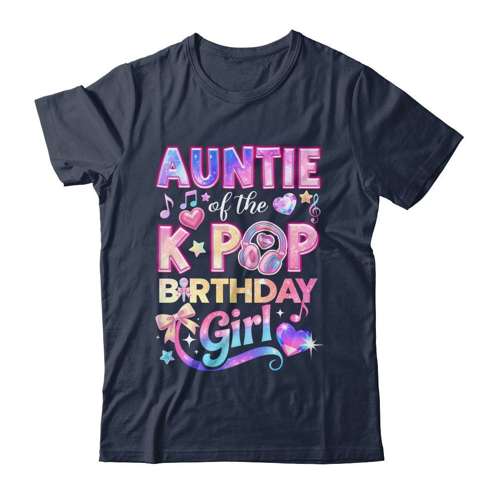 Auntie Of The K-Pop Birthday Girls Korean Music Lovers Shirt & Hoodie | teecentury