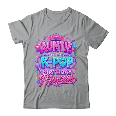 Auntie Of The K-Pop Birthday Princess Korean Music Lovers Shirt & Hoodie | teecentury