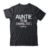 Auntie To Be 2025 Loading Promoted To Auntie Est 2025 Shirt & Tank Top | teecentury