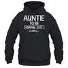 Auntie To Be 2025 Loading Promoted To Auntie Est 2025 Shirt & Tank Top | teecentury
