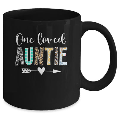 Auntie Women Cute Design One Loved Auntie Mother's Day Mug | teecentury