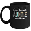 Auntie Women Cute Design One Loved Auntie Mother's Day Mug | teecentury