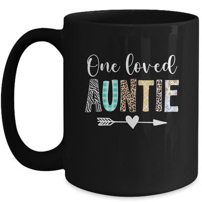 Auntie Women Cute Design One Loved Auntie Mother's Day Mug | teecentury