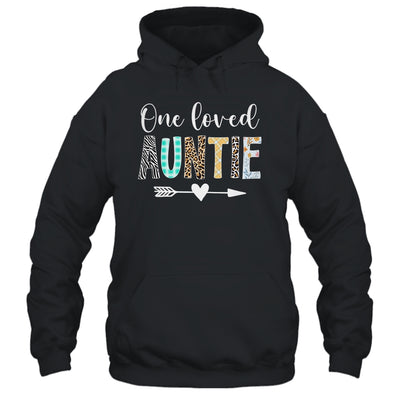 Auntie Women Cute Design One Loved Auntie Mother's Day Shirt & Tank Top | teecentury