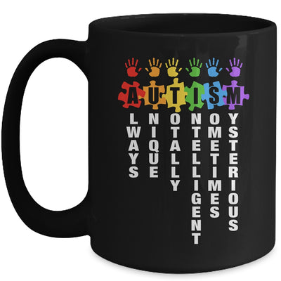 Autism Always Unique Totally Intelligent Autism Awareness Month Mug | teecentury