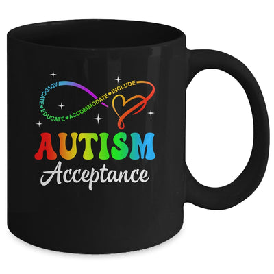 Autism Awareness Acceptance Infinity Symbol Men Women Kid Mug | teecentury