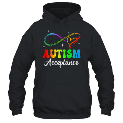 Autism Awareness Acceptance Infinity Symbol Men Women Kid Shirt & Tank Top | teecentury