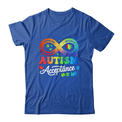 Autism Awareness Acceptance Infinity Symbol Men Women Kids Shirt & Hoodie | teecentury