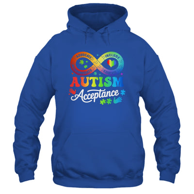 Autism Awareness Acceptance Infinity Symbol Men Women Kids Shirt & Hoodie | teecentury