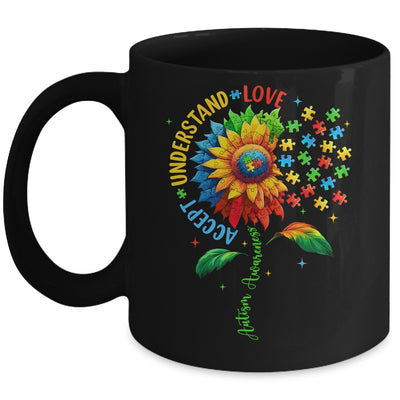 Autism Awareness Sunflower Men Women Kids Autism Sunflower Mug | teecentury