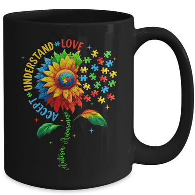 Autism Awareness Sunflower Men Women Kids Autism Sunflower Mug | teecentury