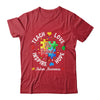 Autism Awareness Teacher Support Teach Hope Love Inspire Shirt & Hoodie | teecentury