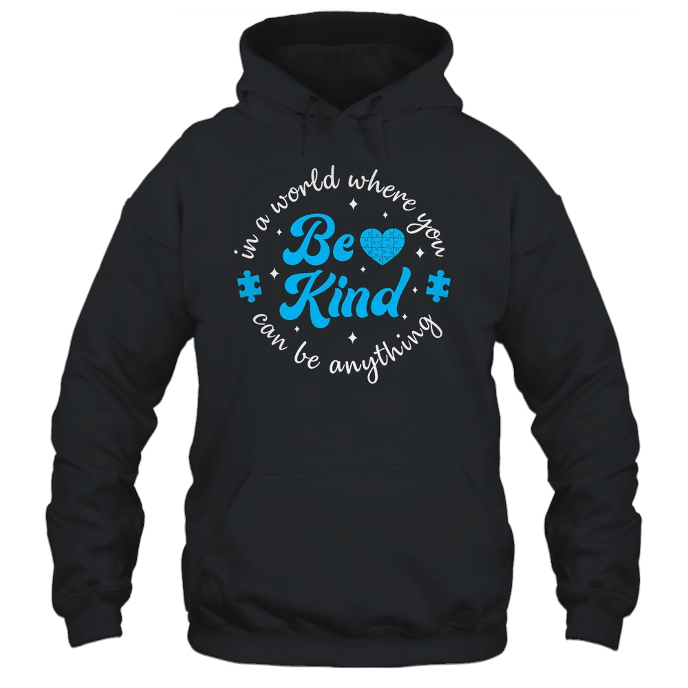 Autism Be Kind Women Kids Blue Be Kind Autism Awareness Shirt & Tank Top | teecentury