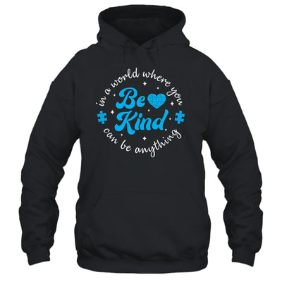 Autism Be Kind Women Kids Blue Be Kind Autism Awareness Shirt & Tank Top | teecentury