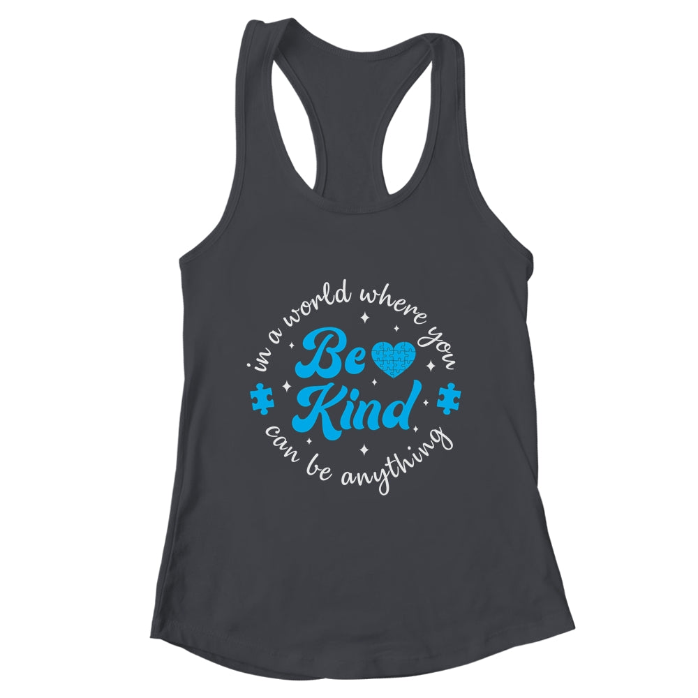 Autism Be Kind Women Kids Blue Be Kind Autism Awareness Shirt & Tank Top | teecentury