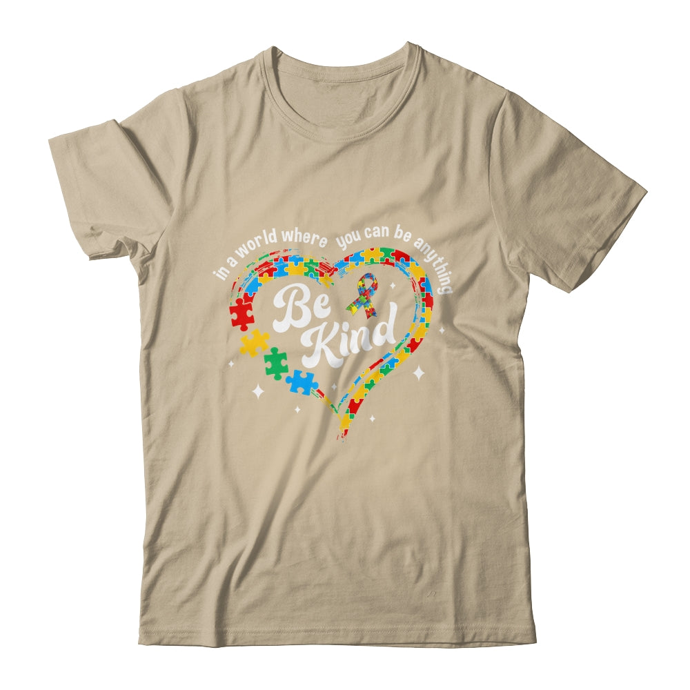 Autism Be Kind Women Men Kids Be Kind Autism Awareness Shirt & Tank Top | teecentury