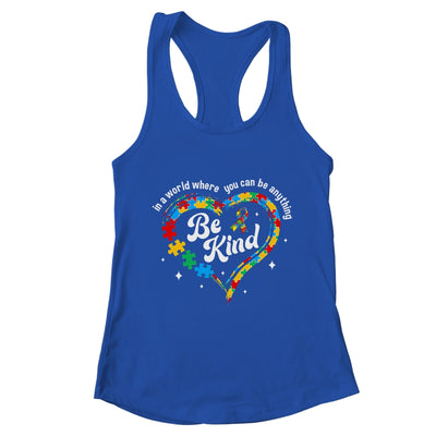 Autism Be Kind Women Men Kids Be Kind Autism Awareness Shirt & Tank Top | teecentury