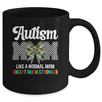 Autism Mom Coquette Bow Mama Mother's Day Autism Awareness Mug | teecentury